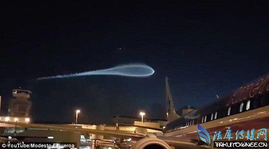 美国机场现超大ufo，ufo外星人到底存不存在？